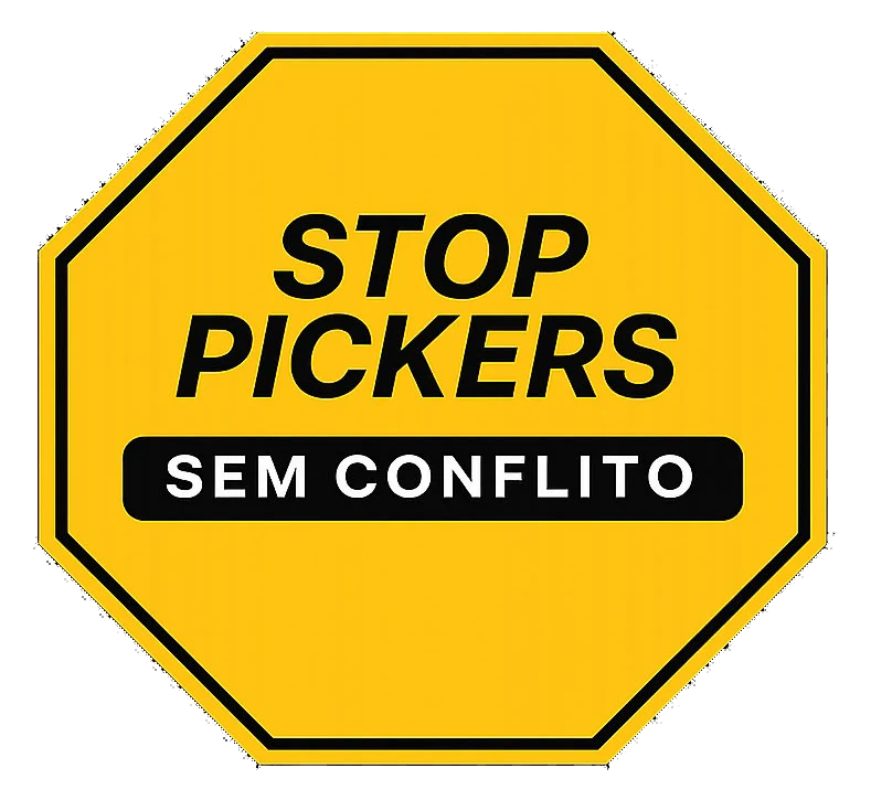 Stop Pickers — Sem conflito